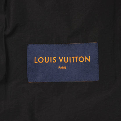 LVM ビジネスブルゾン ブローチ付き ブルゾン ウール ブラック ルイヴィトン アウター LOUIS VUITTON