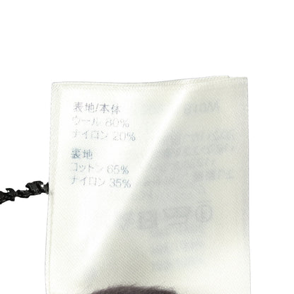 LVM ビジネスブルゾン ブローチ付き ブルゾン ウール ブラック ルイヴィトン アウター LOUIS VUITTON