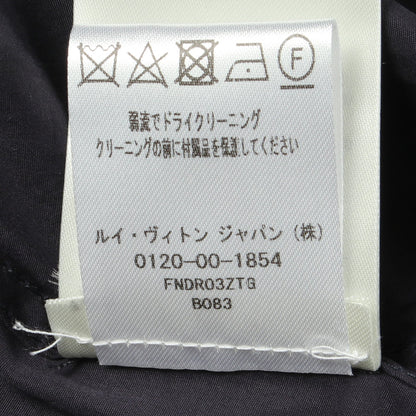 ハイネック ノースリーブ ワンピース コットン ネイビー ルイヴィトン ワンピース LOUIS VUITTON