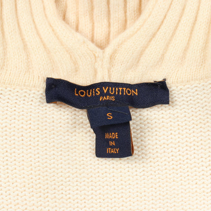 ハイネック ニット カシミヤ アイボリー ルイヴィトン トップス LOUIS VUITTON