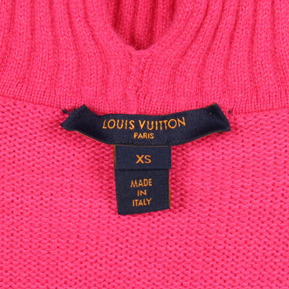 ハイネック ニット カシミヤ ピンクパープル ルイヴィトン トップス LOUIS VUITTON