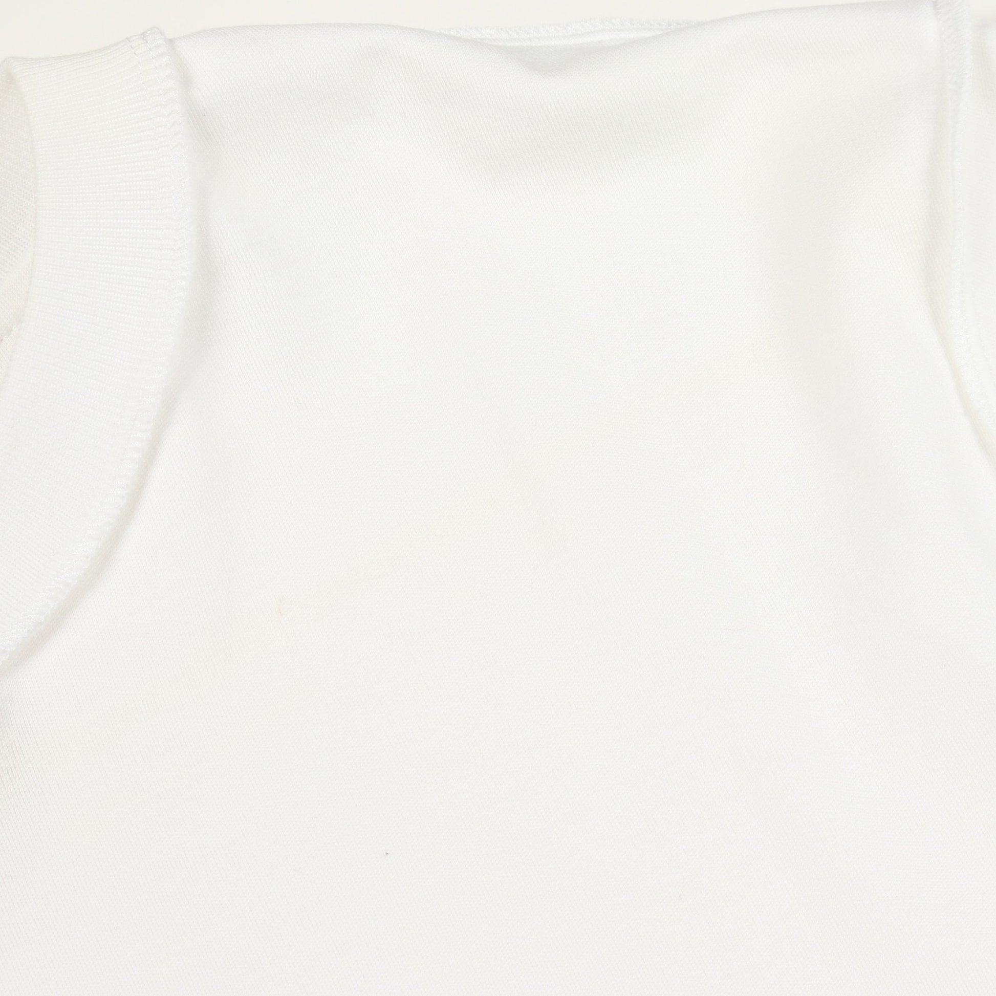 フロックドLV チェーン付き 半袖Tシャツ コットン ホワイト オレンジ ルイヴィトン トップス LOUIS VUITTON