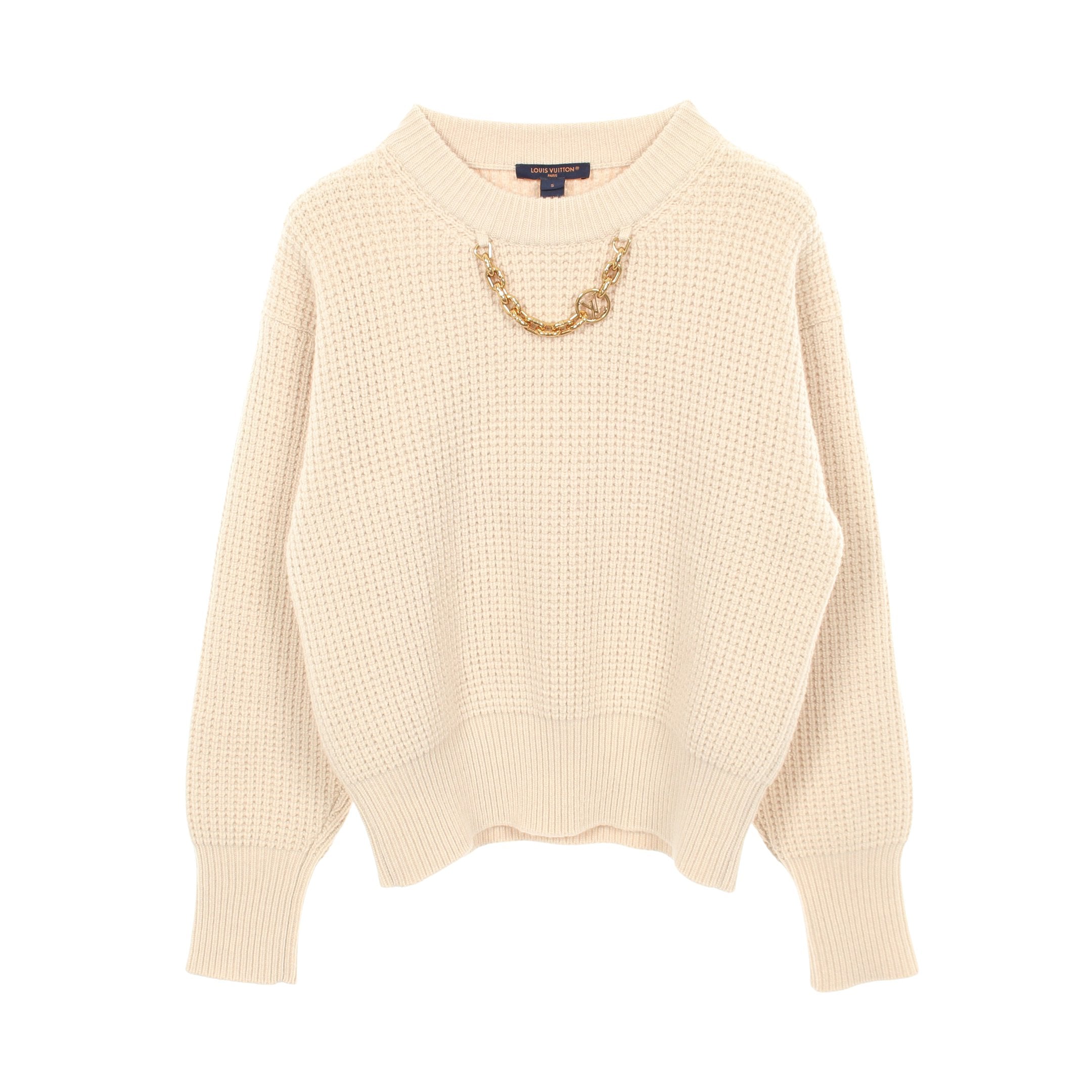 楽天市場店 LOUIS VUITTON ルイヴィトン クルーネックニット 2054 21SS