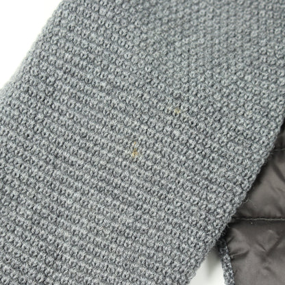 ニット切替 ダウンジャケット ナイロン ウール グレー モンクレール アウター MONCLER