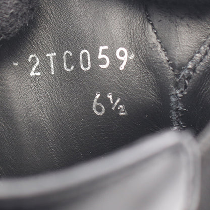 ブラッシュドレザーチェルシーブーツ サイドゴアブーツ レザー ブラック プラダ シューズ PRADA