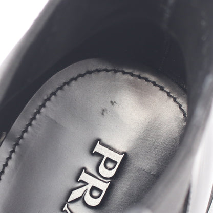ブラッシュドレザーチェルシーブーツ サイドゴアブーツ レザー ブラック プラダ シューズ PRADA