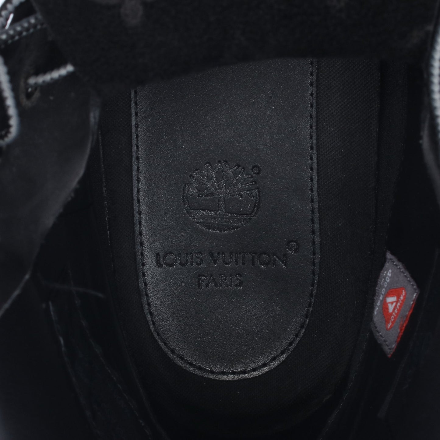 LOUIS VUITTON × Timberland モノグラム 6-IN アンクル ブーツ ヌバック レザー ブラック ルイヴィトン シューズ LOUIS VUITTON