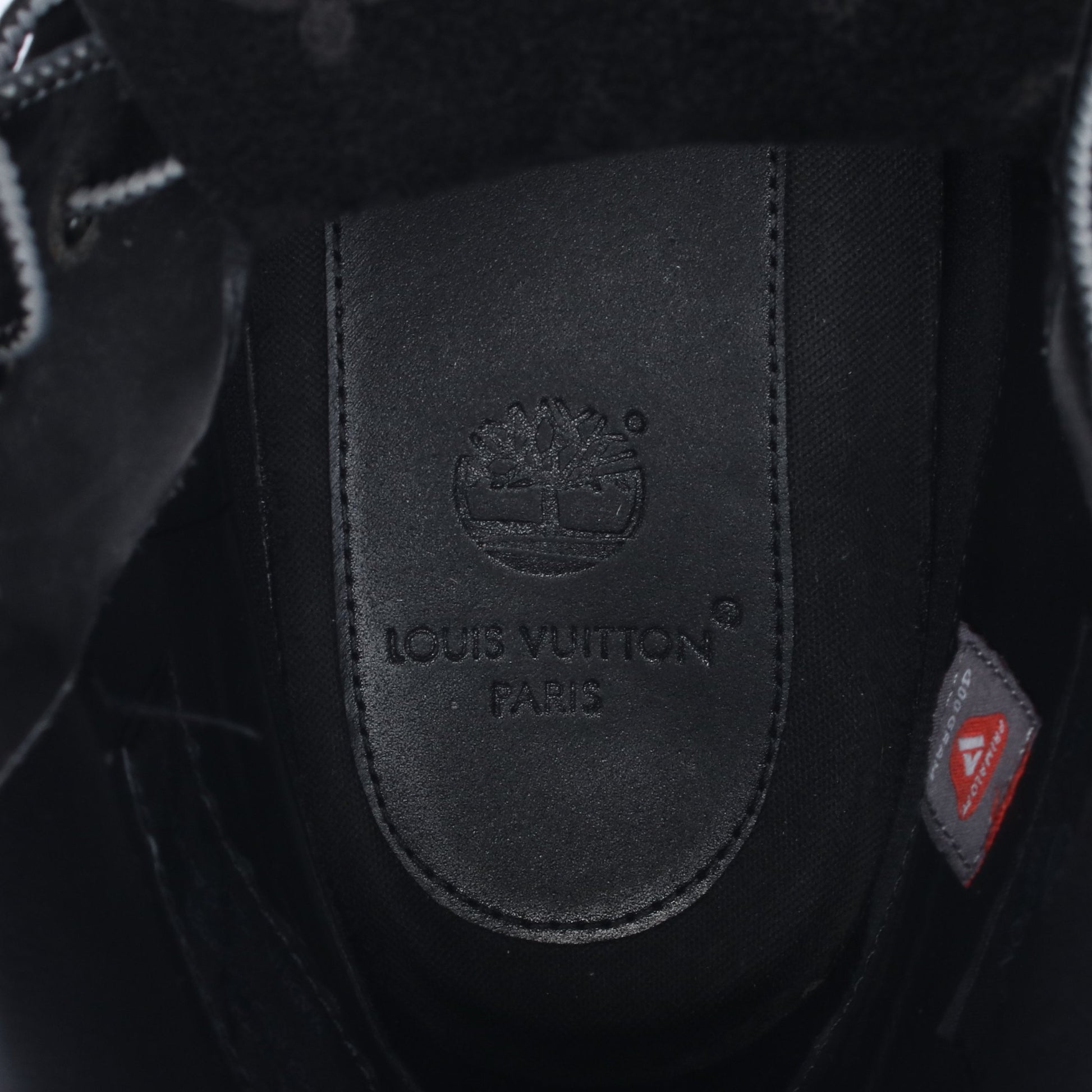 LOUIS VUITTON × Timberland モノグラム 6-IN アンクル ブーツ ヌバック レザー ブラック ルイヴィトン シューズ LOUIS VUITTON