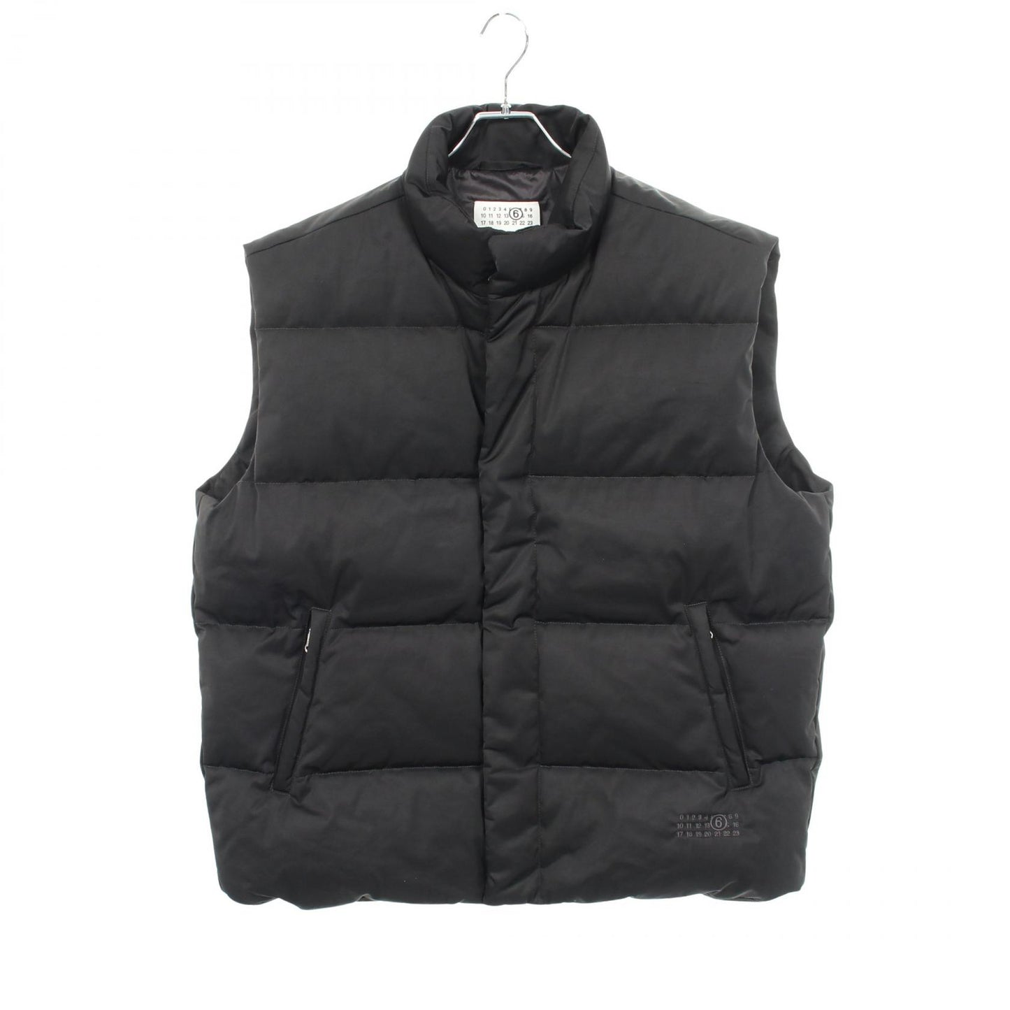 Baffle Quilt Gilet バッフル キルティング ダウンベスト ブラック エムエムシックスメゾンマルジェラ アウター MM6 MAISON MARGIELA