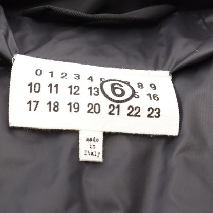 Baffle Quilt Gilet バッフル キルティング ダウンベスト ブラック エムエムシックスメゾンマルジェラ アウター MM6 MAISON MARGIELA