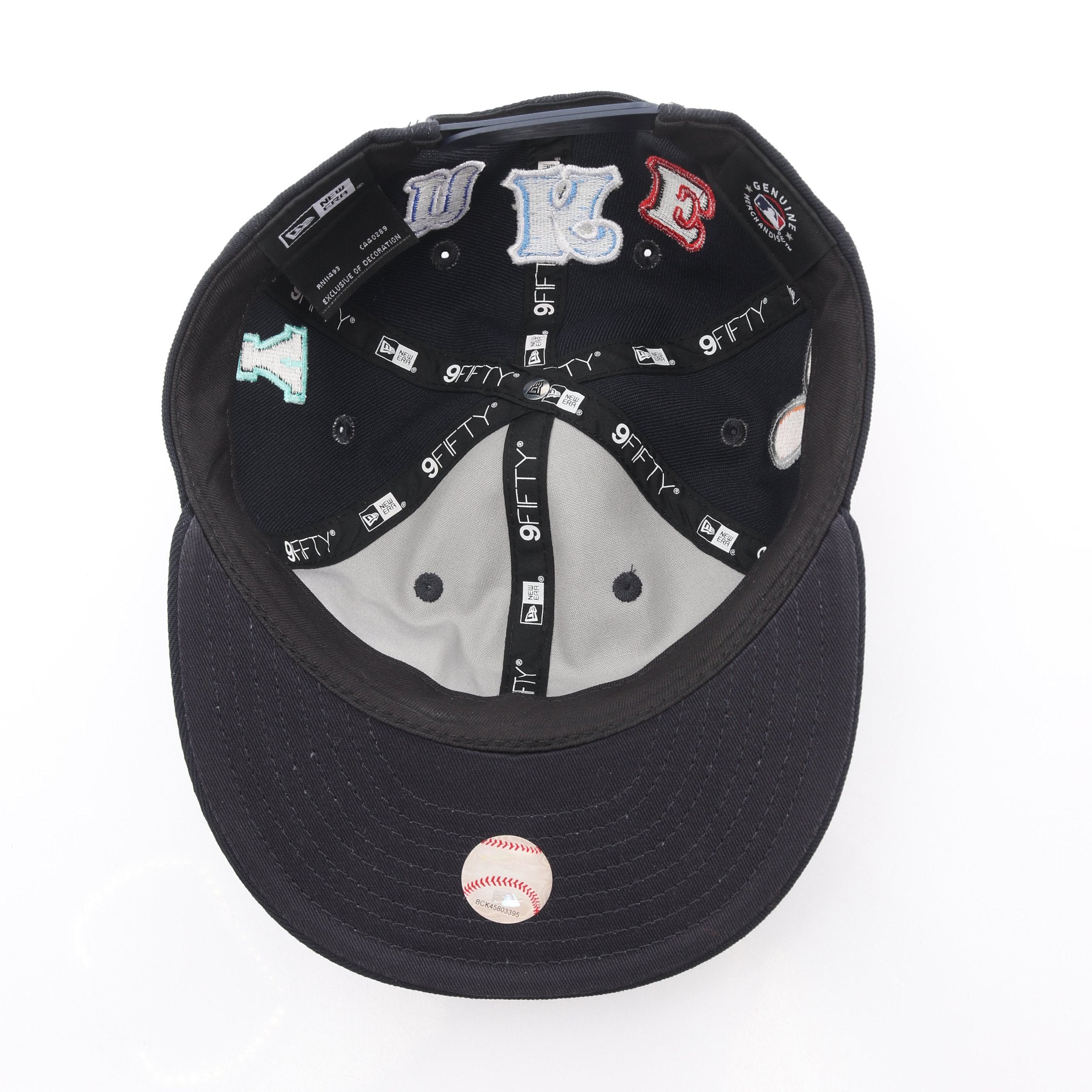 SAINT MICHAEL × NEW ERA NE_CAP YANKEES キャップ ダークネイビー