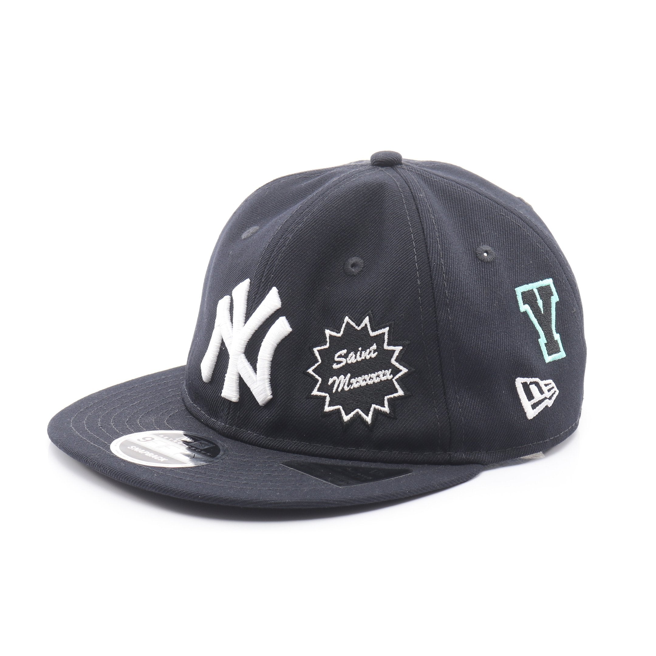 SAINT MICHAEL × NEW ERA NE_CAP YANKEES キャップ ダークネイビー