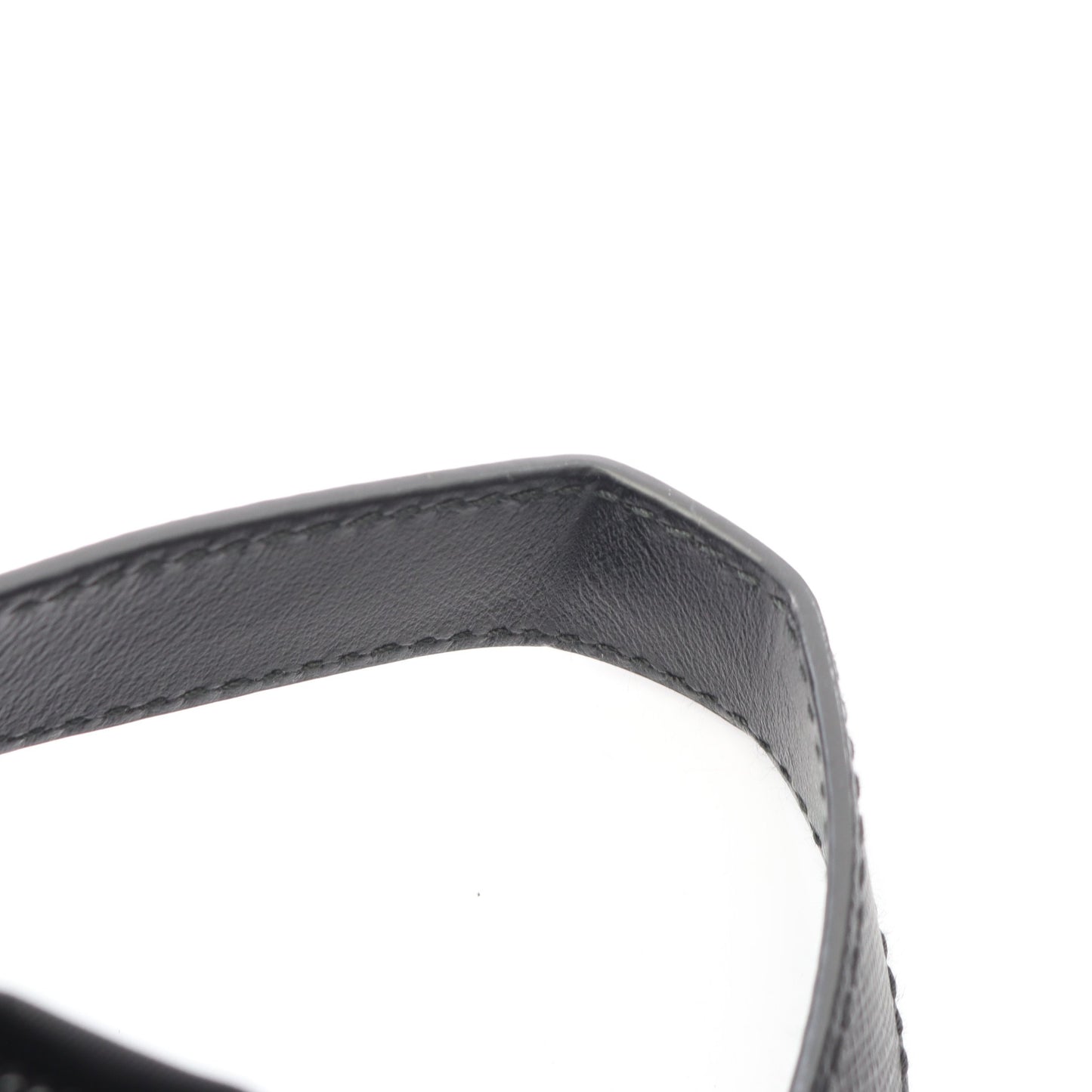 Re-Nylon ボディバッグ ナイロン サフィアーノレザー ブラック プラダ バッグ PRADA