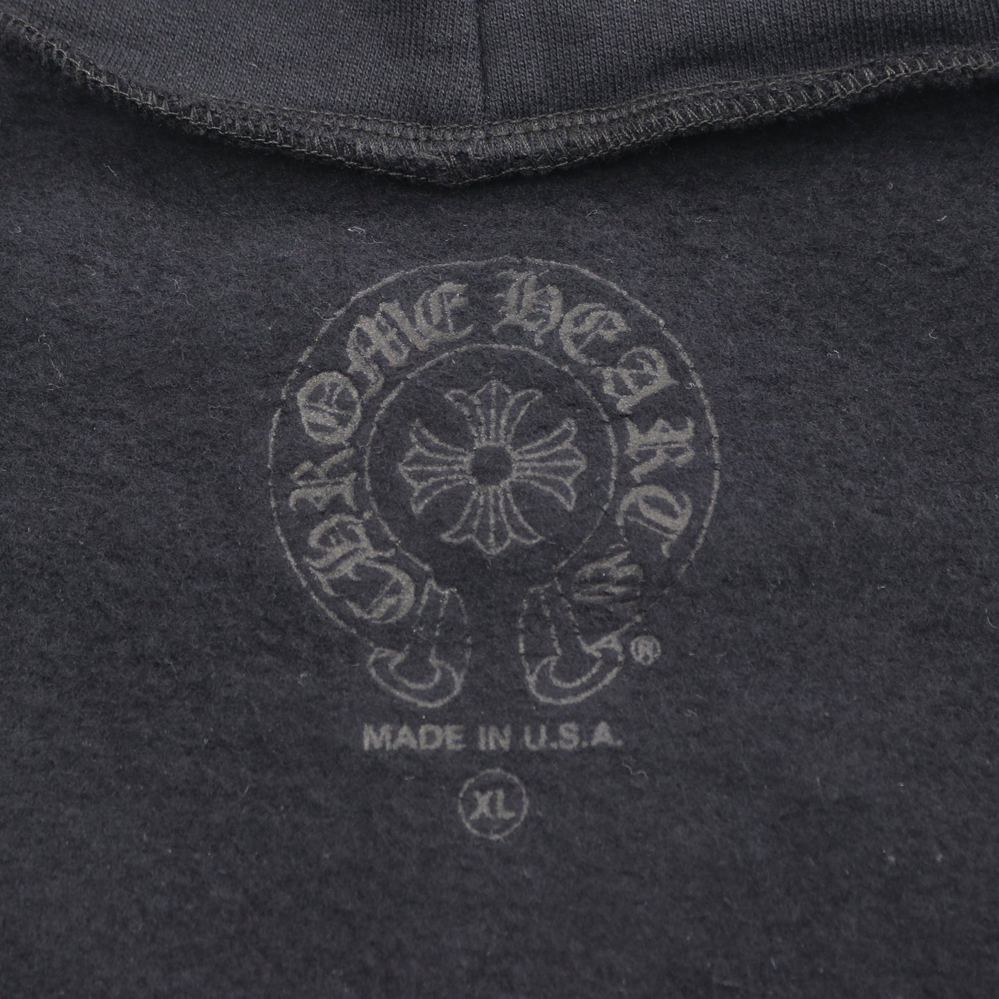 ホースシュー フローラルクロス ダガージップ ジップアップパーカー コットン ブラック ピンク クロムハーツ トップス Chrome Hearts