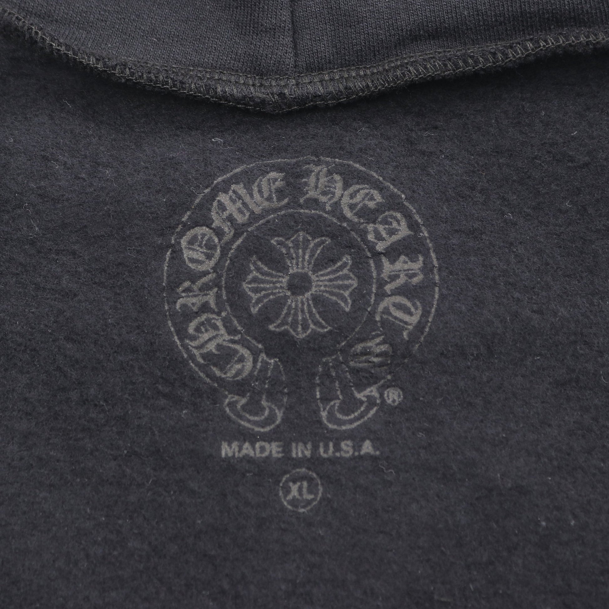 ホースシュー フローラルクロス ダガージップ ジップアップパーカー コットン ブラック ピンク クロムハーツ トップス Chrome Hearts