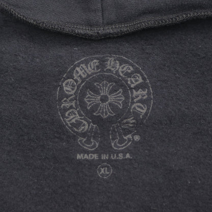 ホースシュー フローラルクロス ダガージップ ジップアップパーカー コットン ブラック ピンク クロムハーツ トップス Chrome Hearts