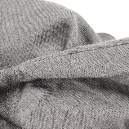 BEE刺繍 長袖 ニット ポロシャツ ウール グレー ディオールオム トップス Dior HOMME