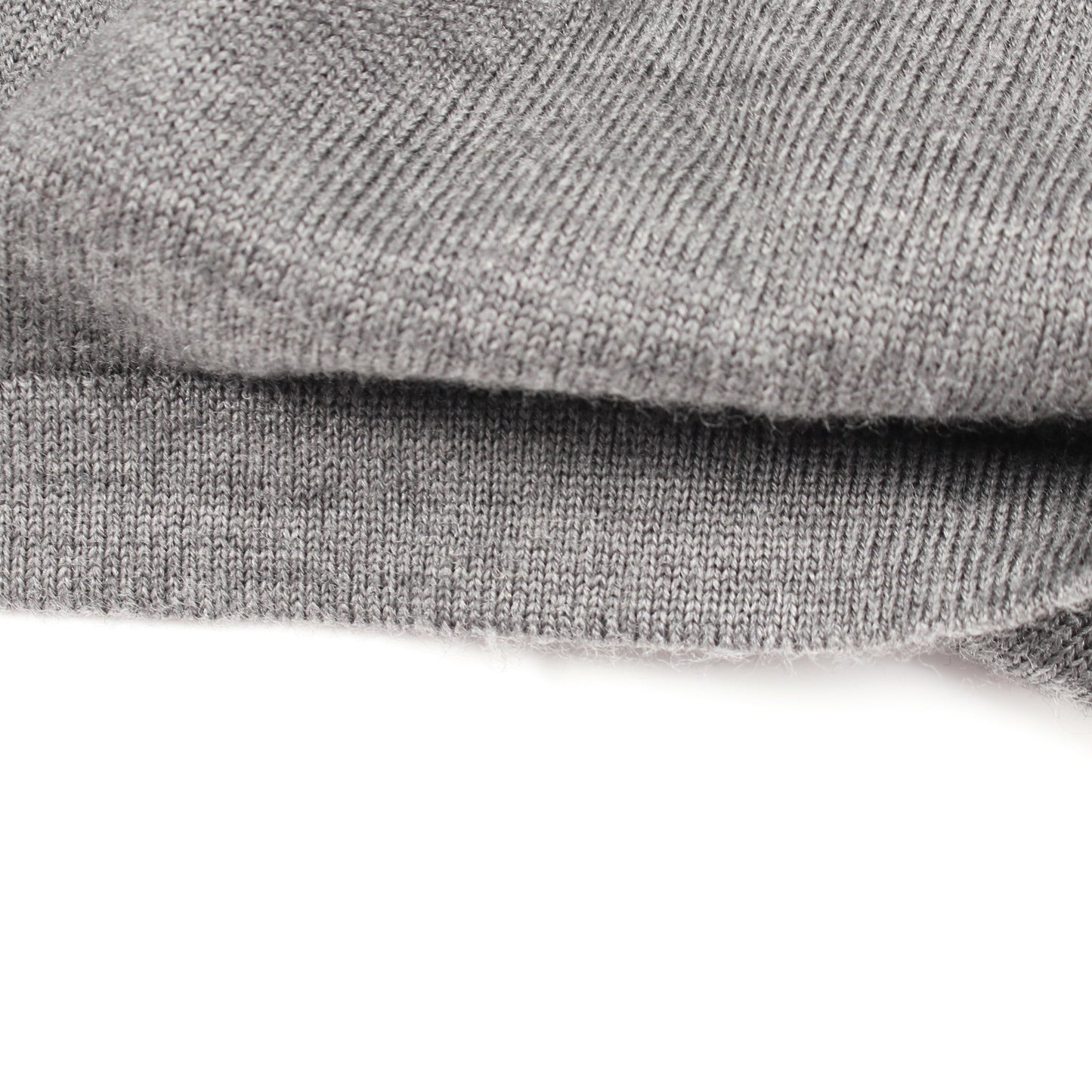 BEE刺繍 長袖 ニット ポロシャツ ウール グレー ディオールオム トップス Dior HOMME