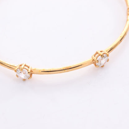 コンステラ フープ ピアス GP ラインストーン ピンクゴールド クリア スワロフスキー アクセサリー SWAROVSKI