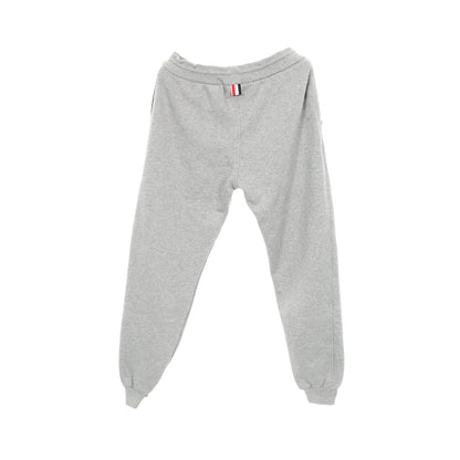 ループバック サイドストライプ スウェットパンツ コットン グレー トムブラウン ボトムス THOM BROWNE