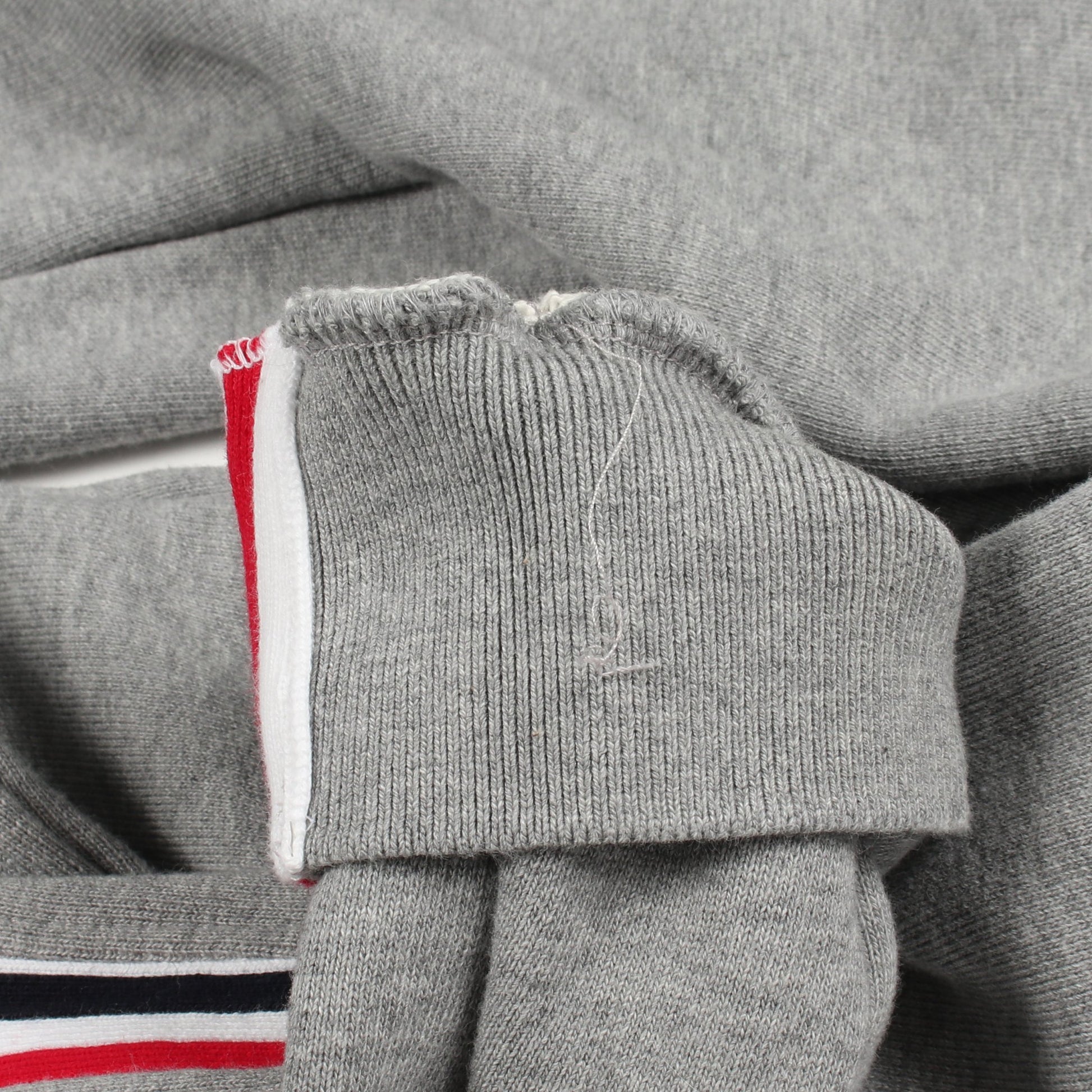 ループバック サイドストライプ スウェットパンツ コットン グレー トムブラウン ボトムス THOM BROWNE