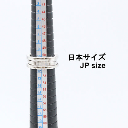 B-zero1 ビーゼロワン リング 3バンド リング 指輪 K18WG ホワイトゴールド ブルガリ アクセサリー BVLGARI