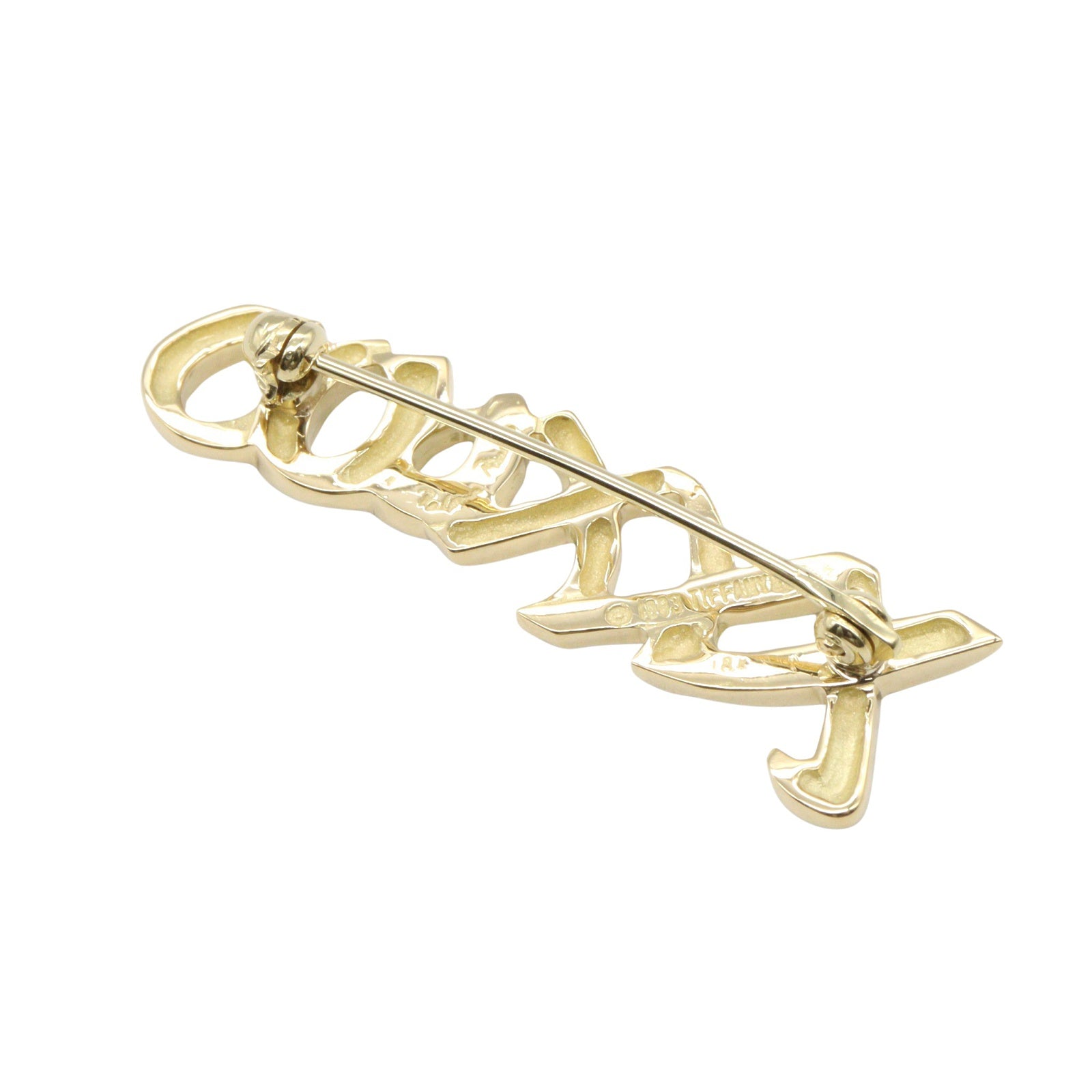 キス ブローチ ブローチ K18YG イエローゴールド ティファニー アクセサリー TIFFANY & Co.