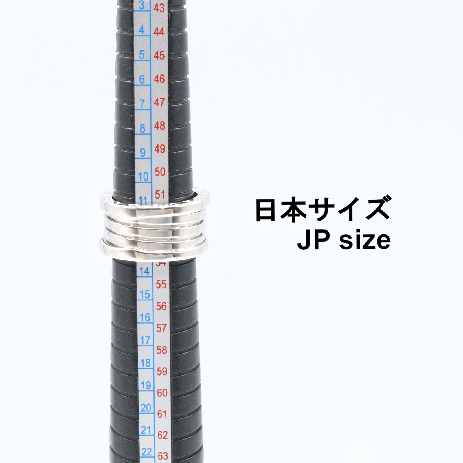 B-zero1 ビーゼロワン リング 4バンド リング 指輪 K18WG ホワイトゴールド ブルガリ アクセサリー BVLGARI