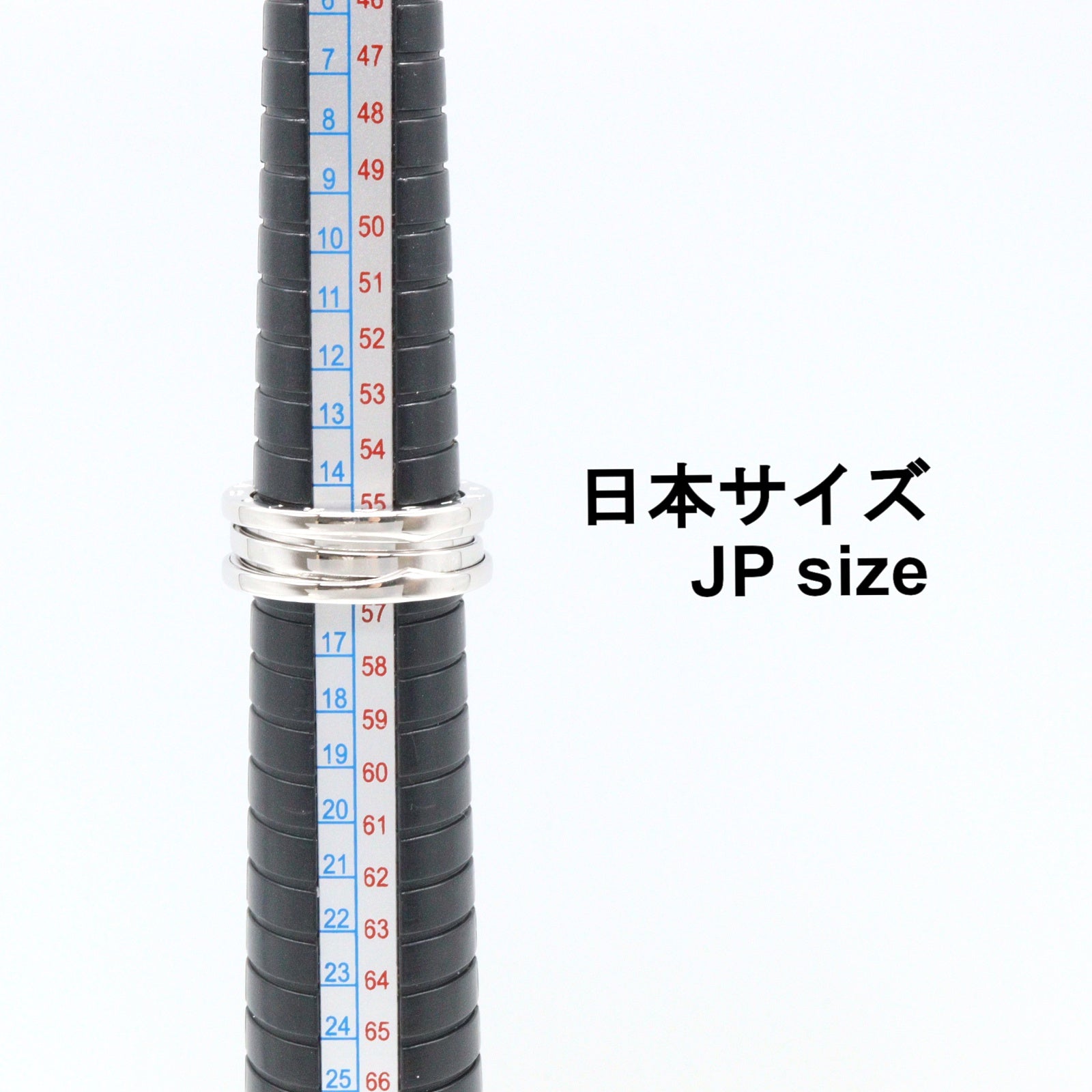 B-zero1 ビーゼロワン リング 3バンド リング 指輪 K18WG ホワイトゴールド ブルガリ アクセサリー BVLGARI