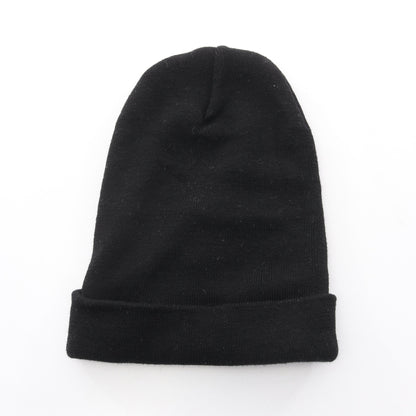 ロゴ ニット帽 ビーニー ウール ブラック モンクレールグルノーブル 財布・小物 MONCLER GRENOBLE
