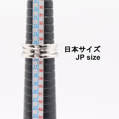 B-zero1 ビーゼロワン リング 3バンド リング 指輪 K18WG ホワイトゴールド ブルガリ アクセサリー BVLGARI