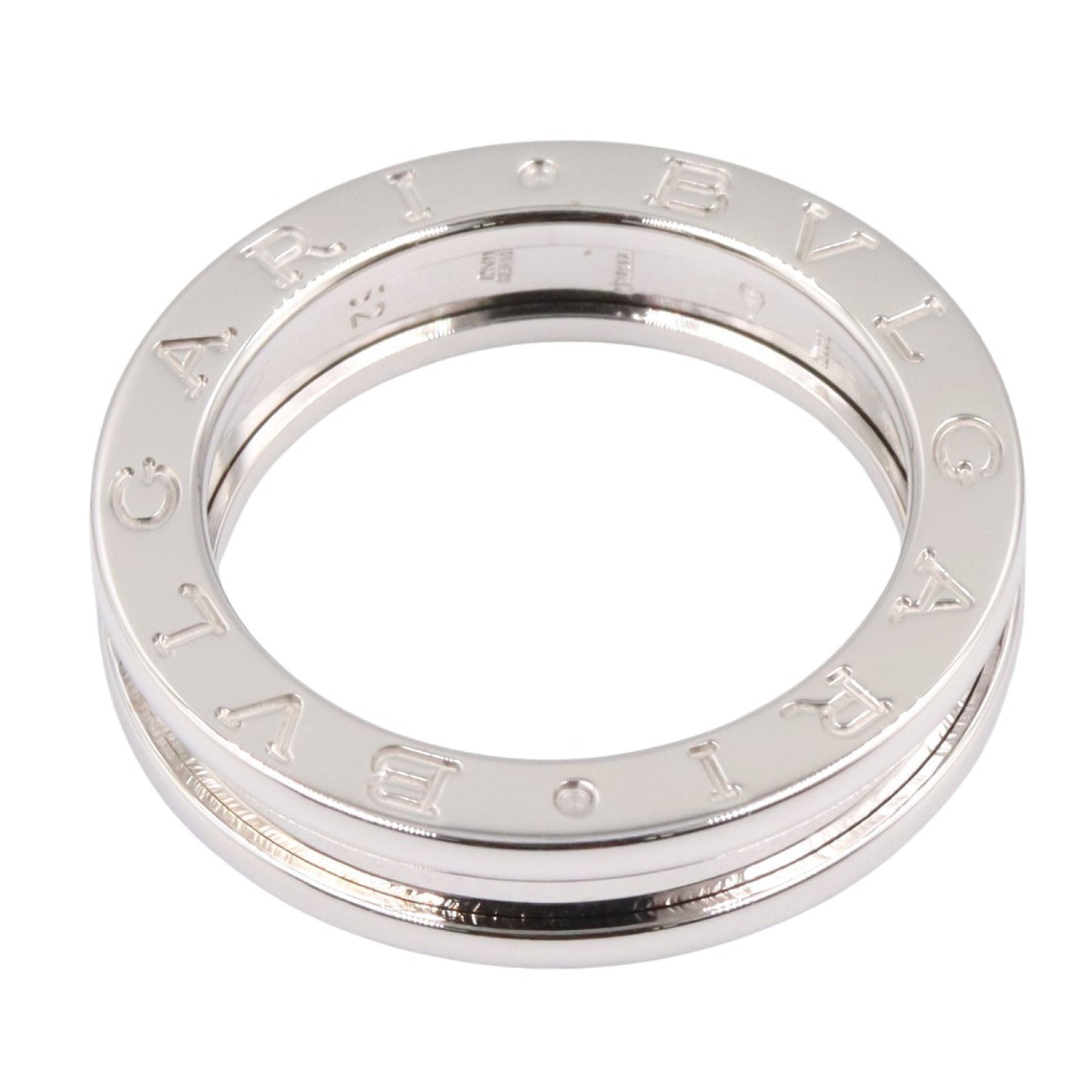 B-zero1 ビーゼロワン リング 1バンド リング 指輪 K18WG ホワイトゴールド ブルガリ アクセサリー BVLGARI