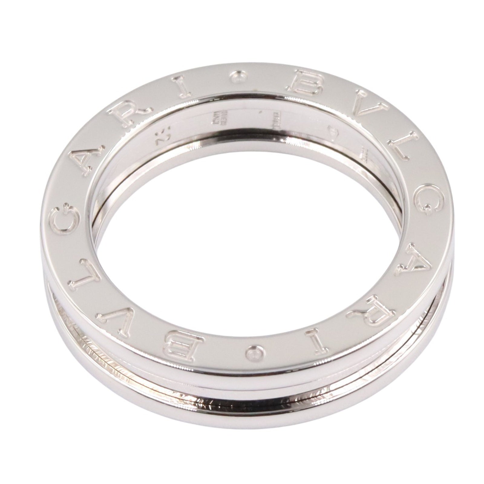 B-zero1 ビーゼロワン リング 1バンド リング 指輪 K18WG ホワイトゴールド ブルガリ アクセサリー BVLGARI