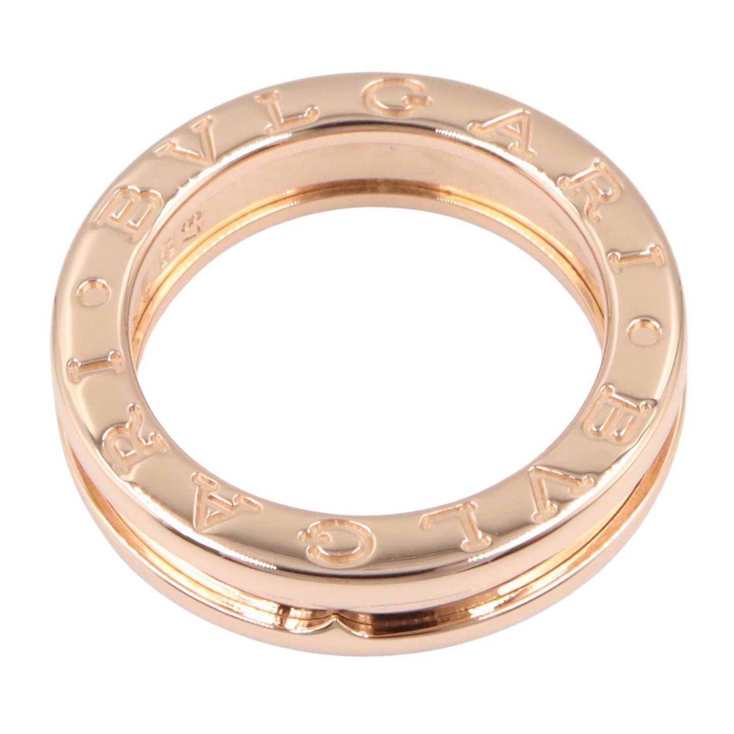 B-zero1 ビーゼロワン リング 1バンド リング 指輪 K18PG ピンクゴールド ブルガリ アクセサリー BVLGARI