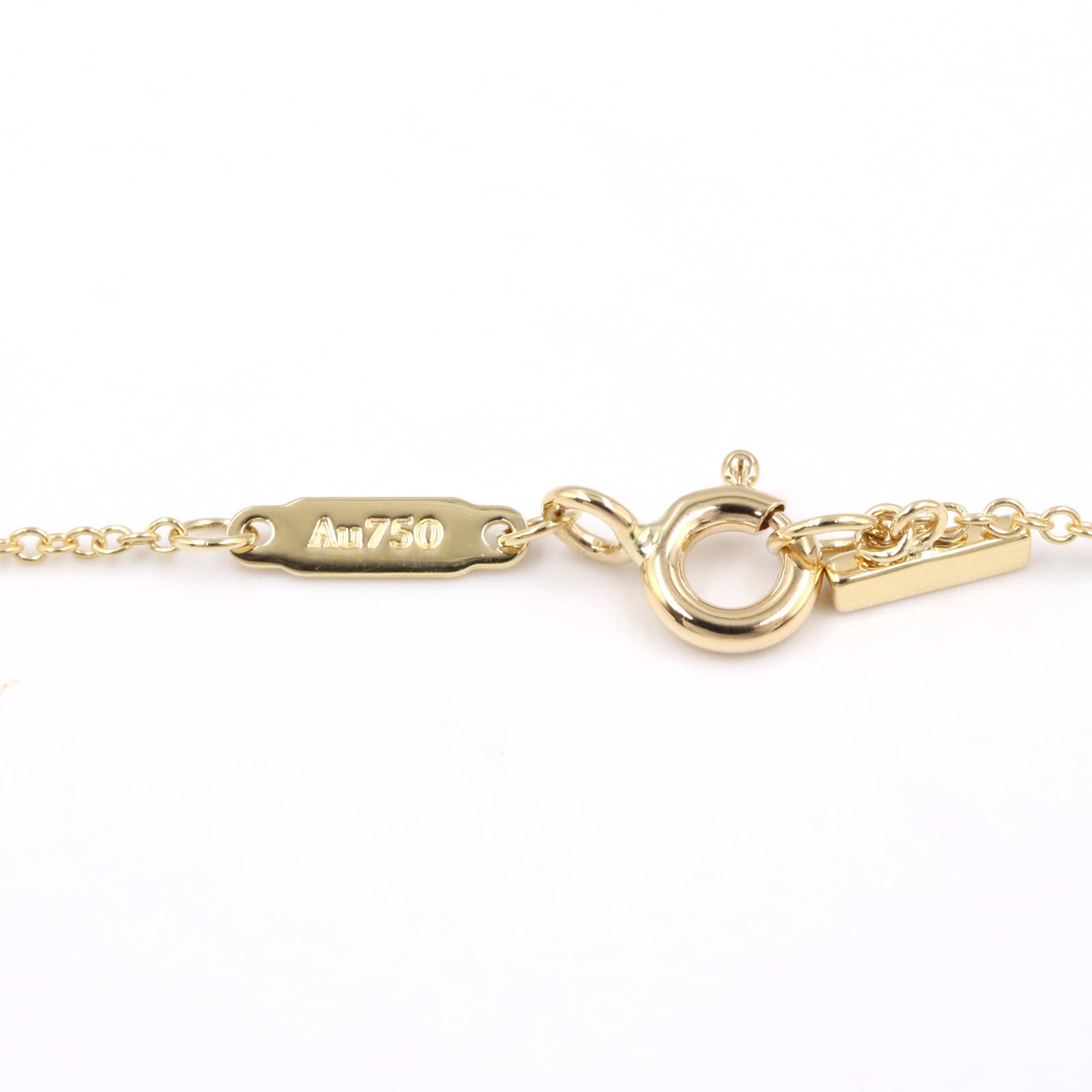 Tスマイル スモール ネックレス ネックレス K18YG イエローゴールド ティファニー アクセサリー TIFFANY & Co.