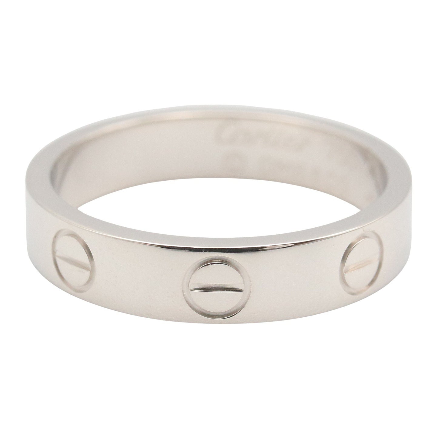 ラブリング リング 指輪 K18WG シルバー ホワイトゴールド カルティエ アクセサリー Cartier