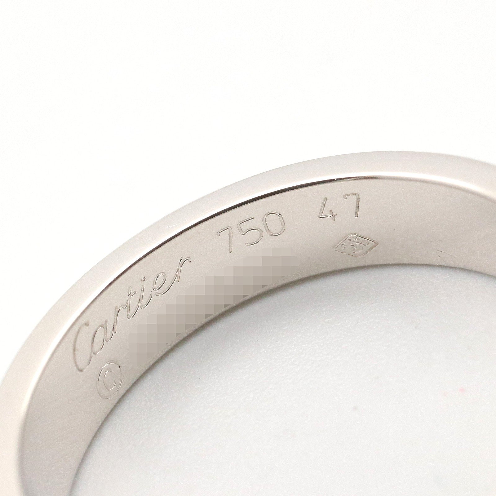 ラブリング リング 指輪 K18WG シルバー ホワイトゴールド カルティエ アクセサリー Cartier