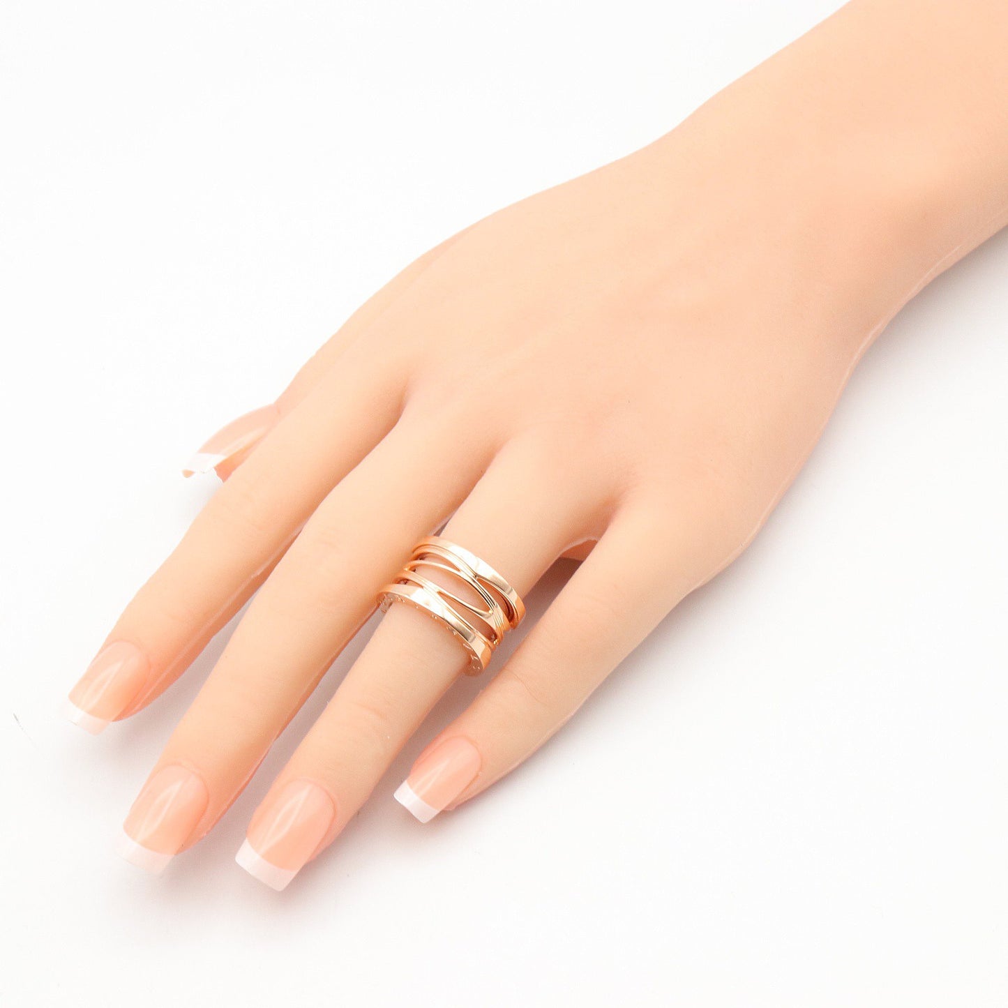 B-zero1 デザインレジェンド リング リング 指輪 K18PG ゴールド ピンクゴールド ブルガリ アクセサリー BVLGARI