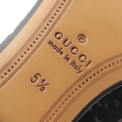 GGベルベット ホースビット ローファー ベロア ブラック グッチ シューズ GUCCI