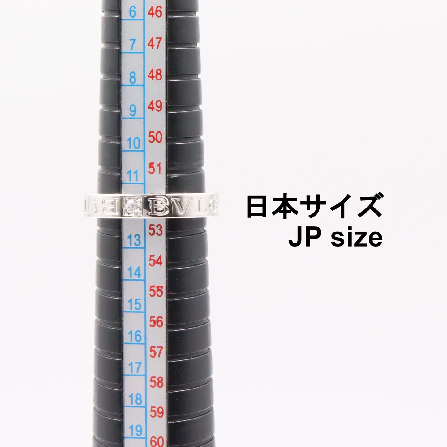 B-zero1 ビーゼロワン リング 1PD リング 指輪 K18WG ダイヤモンド ホワイトゴールド クリア ブルガリ アクセサリー BVLGARI