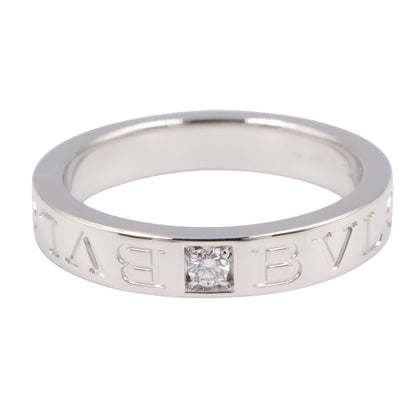 B-zero1 ビーゼロワン リング 1PD リング 指輪 K18WG ダイヤモンド ホワイトゴールド クリア ブルガリ アクセサリー BVLGARI