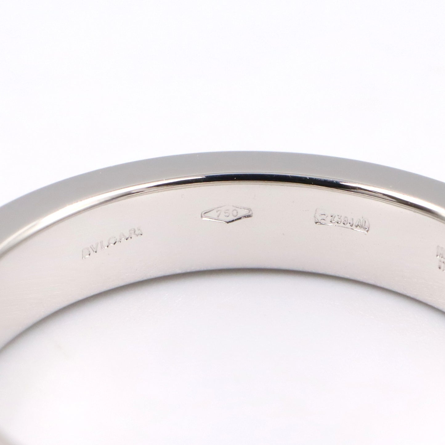 B-zero1 ビーゼロワン リング 1PD リング 指輪 K18WG ダイヤモンド ホワイトゴールド クリア ブルガリ アクセサリー BVLGARI