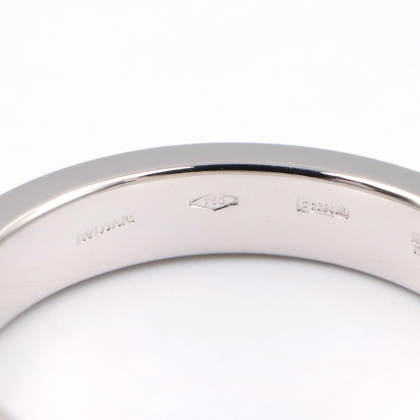 B-zero1 ビーゼロワン リング 1PD リング 指輪 K18WG ダイヤモンド ホワイトゴールド クリア ブルガリ アクセサリー BVLGARI