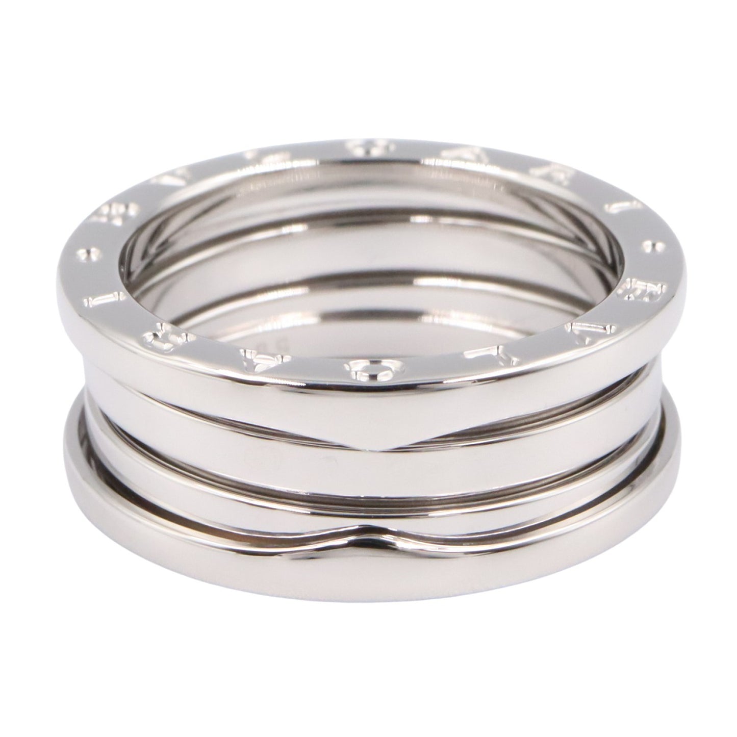 B-zero1 ビーゼロワン リング 3バンド リング 指輪 K18WG ホワイトゴールド ブルガリ アクセサリー BVLGARI