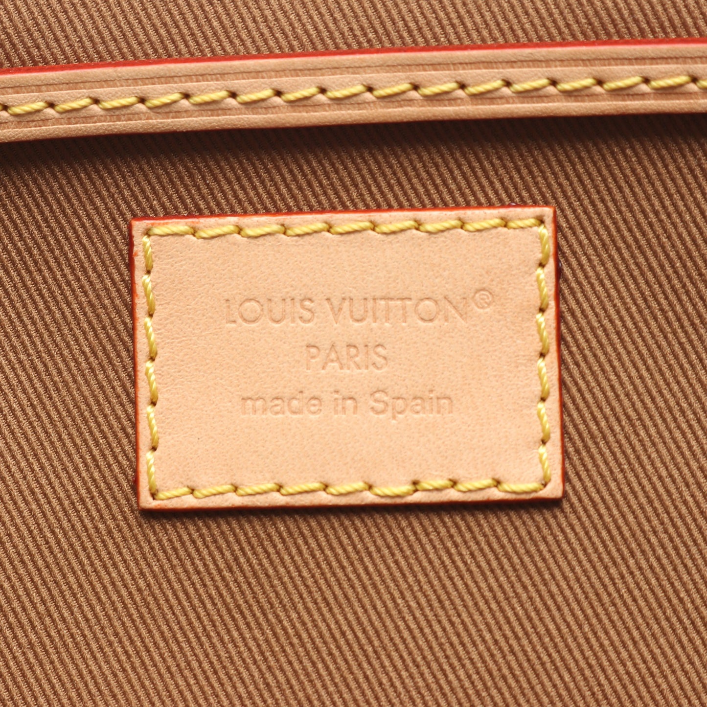 モンスリPM モノグラム バックパック リュックサック PVC レザー ブラウン ルイヴィトン バッグ LOUIS VUITTON
