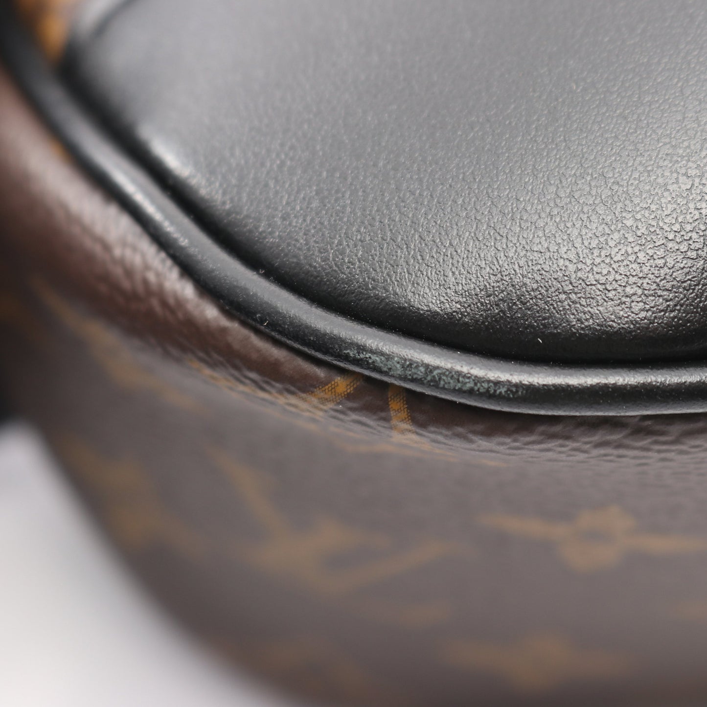 ブーローニュ NM モノグラム ノワール 2WAY チェーンハンドバッグ PVC レザー ブラウン ブラック ルイヴィトン バッグ LOUIS VUITTON