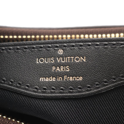 ブーローニュ NM モノグラム ノワール 2WAY チェーンハンドバッグ PVC レザー ブラウン ブラック ルイヴィトン バッグ LOUIS VUITTON