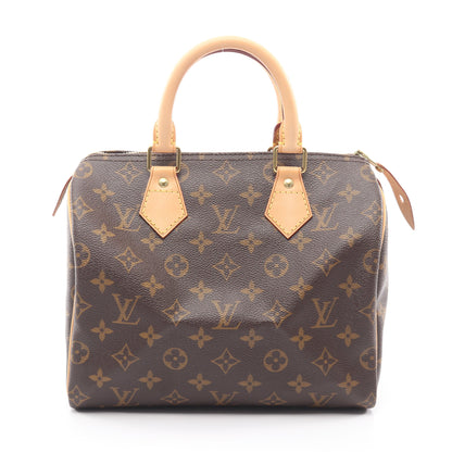 スピーディ25 モノグラム ハンドバッグ PVC レザー ブラウン ルイヴィトン バッグ LOUIS VUITTON