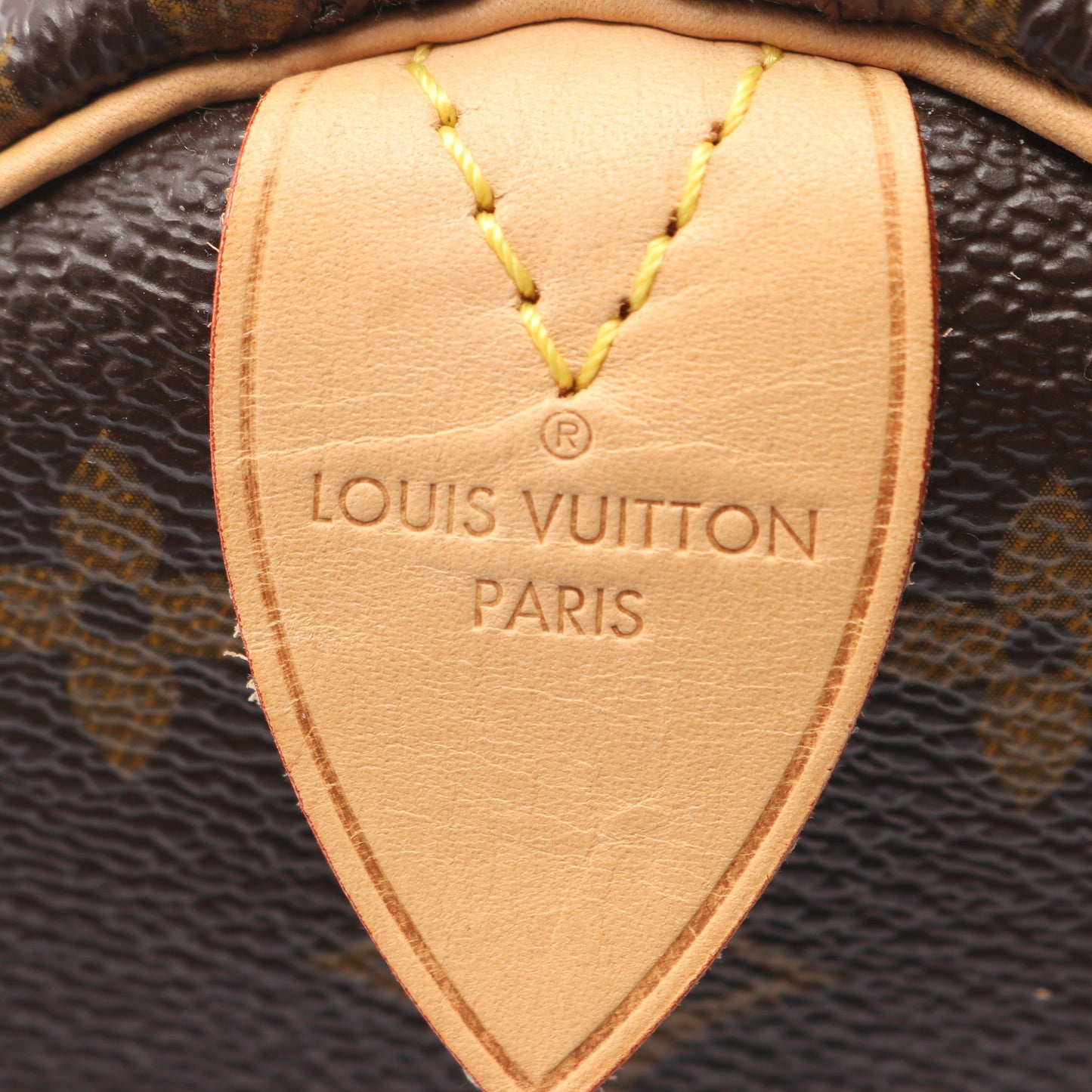 スピーディ25 モノグラム ハンドバッグ PVC レザー ブラウン ルイヴィトン バッグ LOUIS VUITTON