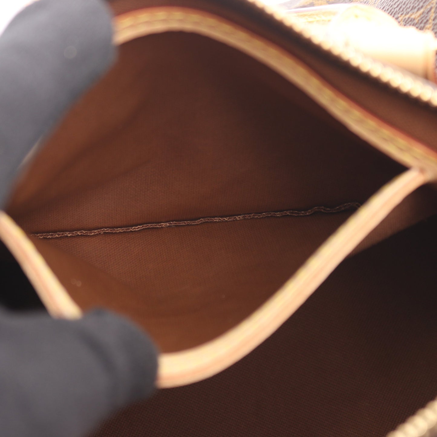 スピーディ25 モノグラム ハンドバッグ PVC レザー ブラウン ルイヴィトン バッグ LOUIS VUITTON